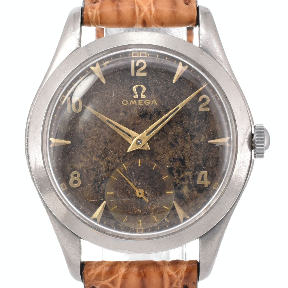 OMEGA 2503-17 vintage Cal.266 Small second black Dial Hand Winding Men's
 Watch Y#146224