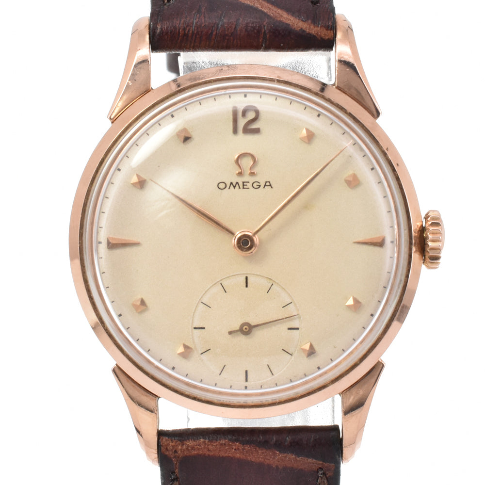 OMEGA vintage Cal.26.5T3 Small second Ivory Dial Hand Winding Men's
 Watch Y#146232