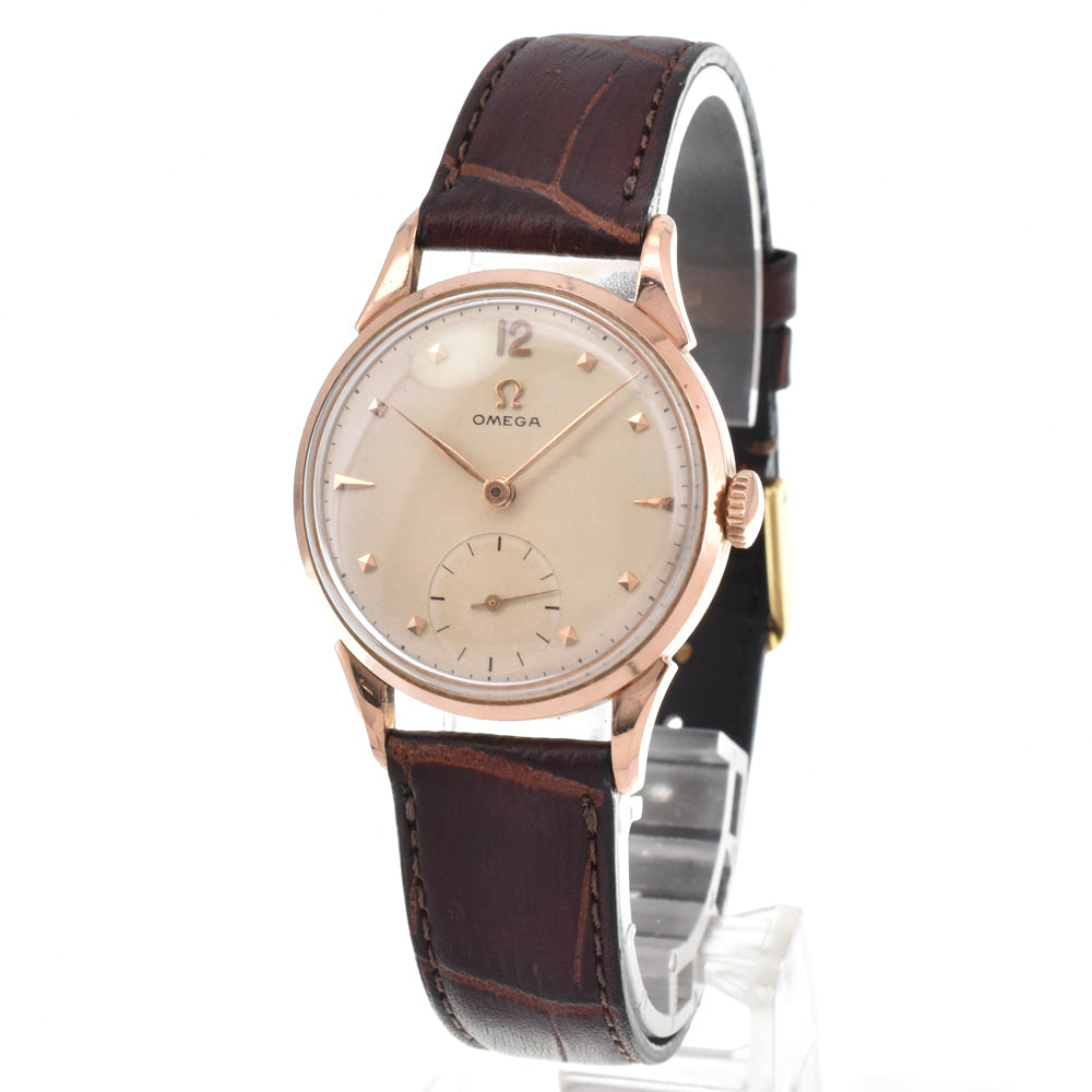OMEGA vintage Cal.26.5T3 Small second Ivory Dial Hand Winding Men's
 Watch Y#146232