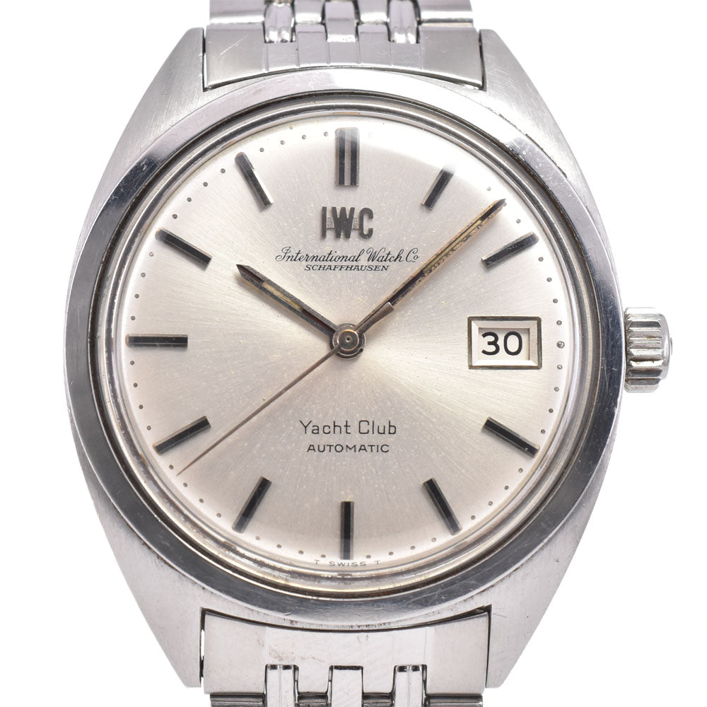 IWC SCHAFFHAUSEN Yacht club R811A vintage Cal.8541 Gay Flare Bracelet Silver Dial Automatic Men's
 Watch Y#146236