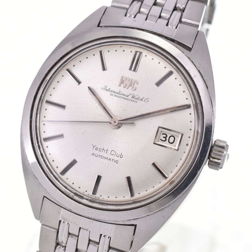 IWC SCHAFFHAUSEN Yacht club R811A vintage Cal.8541 Gay Flare Bracelet Silver Dial Automatic Men's
 Watch Y#146236