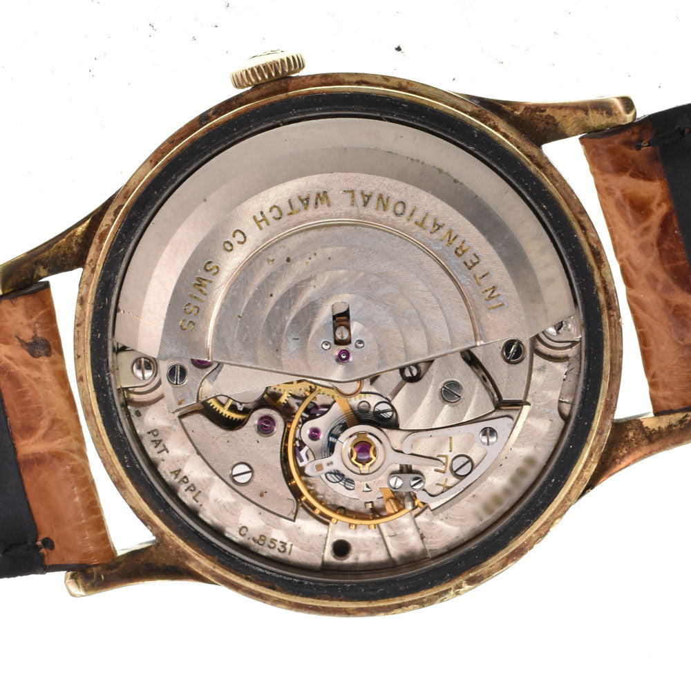 IWC SCHAFFHAUSEN Tuler 709A vintage cal.8531 Champagne Gold Dial Automatic Men's
 Watch Y#146237