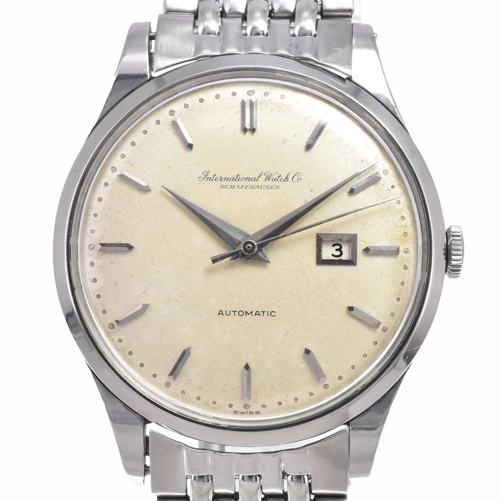 IWC SCHAFFHAUSEN vintage Cal.8531 Gay Fleurs Bracelet Date Silver Dial Automatic Men's
 Watch Y#146242