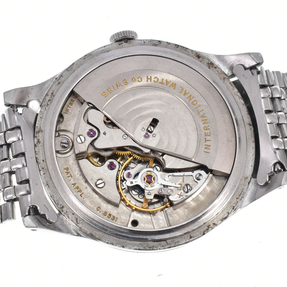 IWC SCHAFFHAUSEN vintage Cal.8531 Gay Fleurs Bracelet Date Silver Dial Automatic Men's
 Watch Y#146242