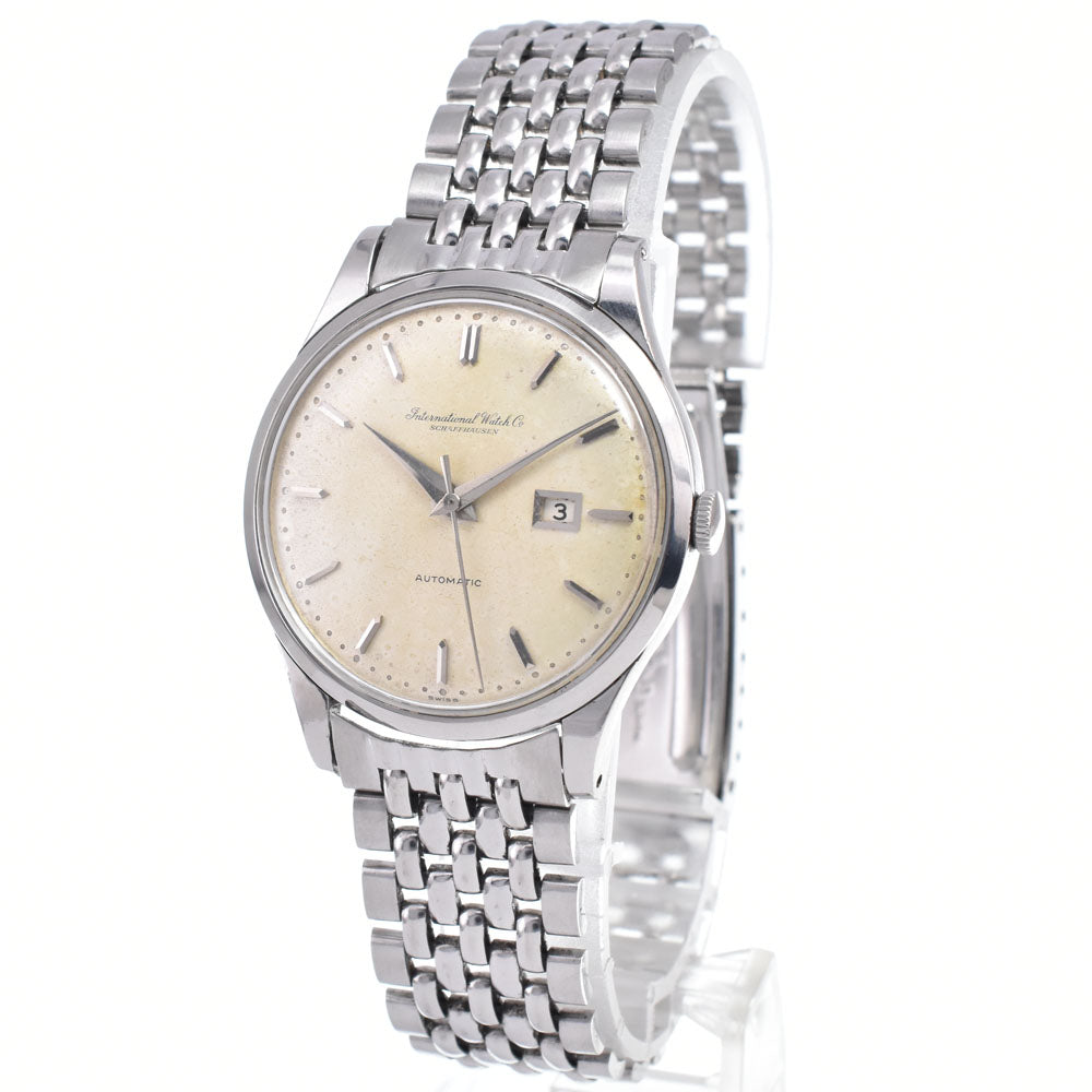 IWC SCHAFFHAUSEN vintage Cal.8531 Gay Fleurs Bracelet Date Silver Dial Automatic Men's
 Watch Y#146242