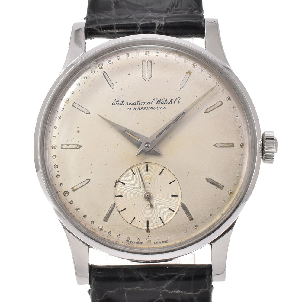 IWC SCHAFFHAUSEN SCHAU ESSEN vintage Cal.88 Silver Dial Hand Winding Men's
 Watch Y#146243