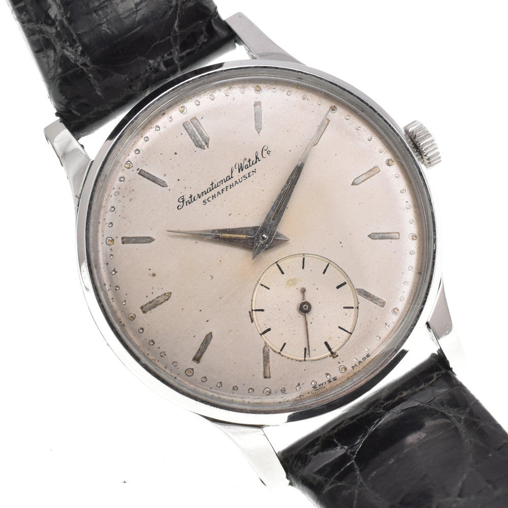 IWC SCHAFFHAUSEN SCHAU ESSEN vintage Cal.88 Silver Dial Hand Winding Men's
 Watch Y#146243