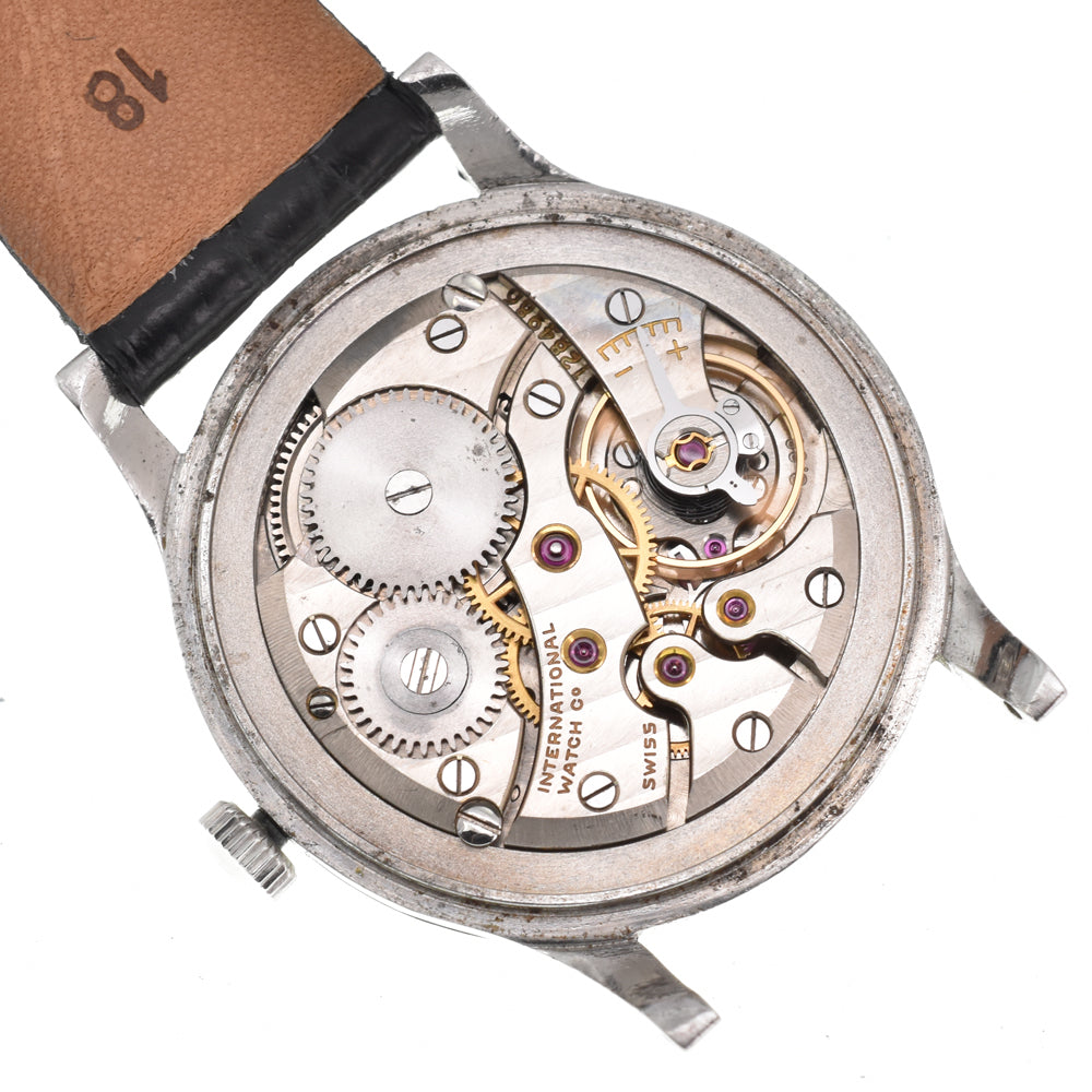 IWC SCHAFFHAUSEN SCHAU ESSEN vintage Cal.88 Silver Dial Hand Winding Men's
 Watch Y#146243