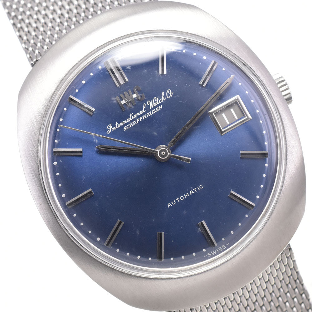 IWC SCHAFFHAUSEN 815 vintage Cal.8541B Blue Marble Dial Automatic Men's
 Watch Y#146246