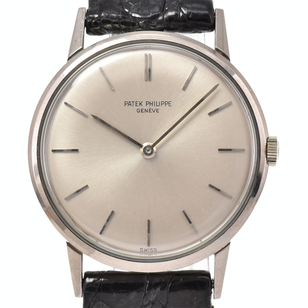 PATEK PHILIPPE Calatrava 3416 vintage Cal.23-300 Silver Dial Hand Winding Men's
 Watch Y#146254