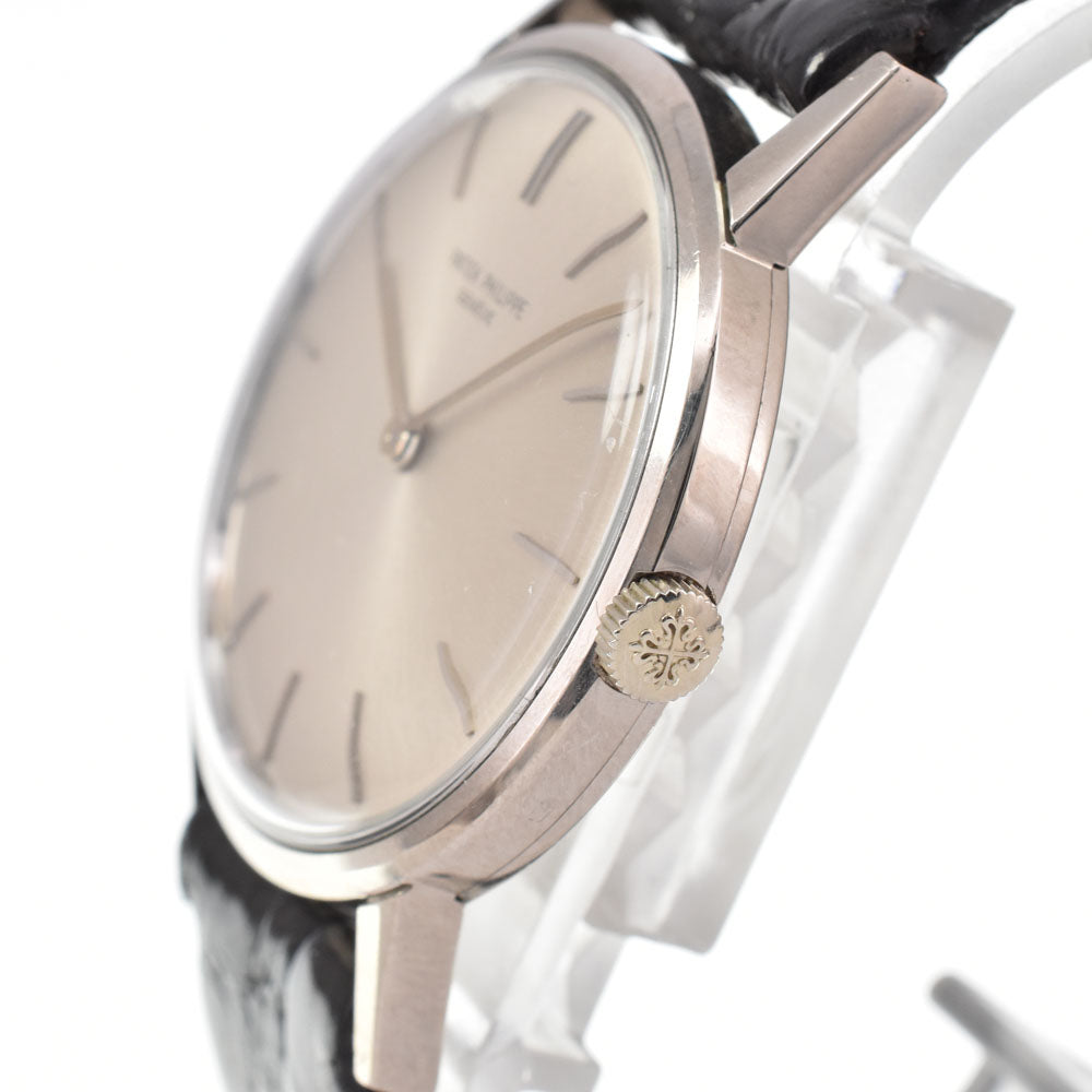 PATEK PHILIPPE Calatrava 3416 vintage Cal.23-300 Silver Dial Hand Winding Men's
 Watch Y#146254