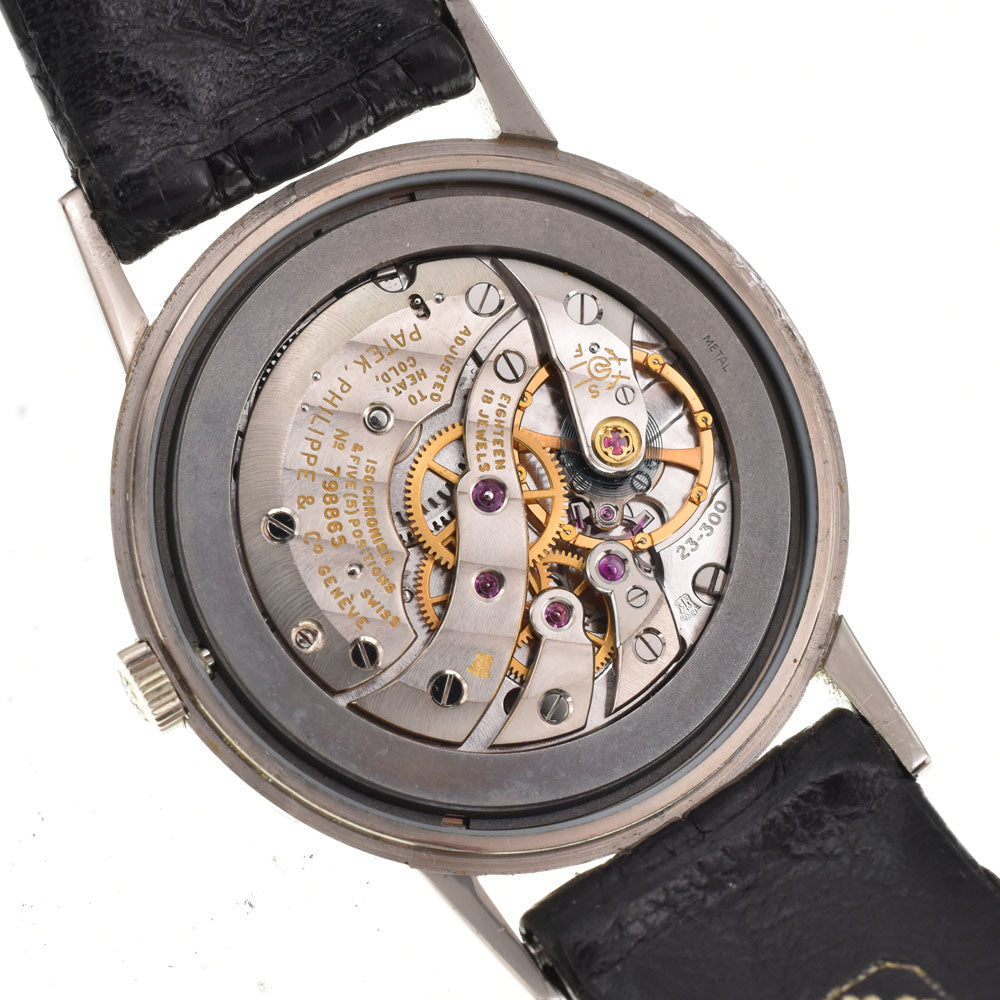 PATEK PHILIPPE Calatrava 3416 vintage Cal.23-300 Silver Dial Hand Winding Men's
 Watch Y#146254