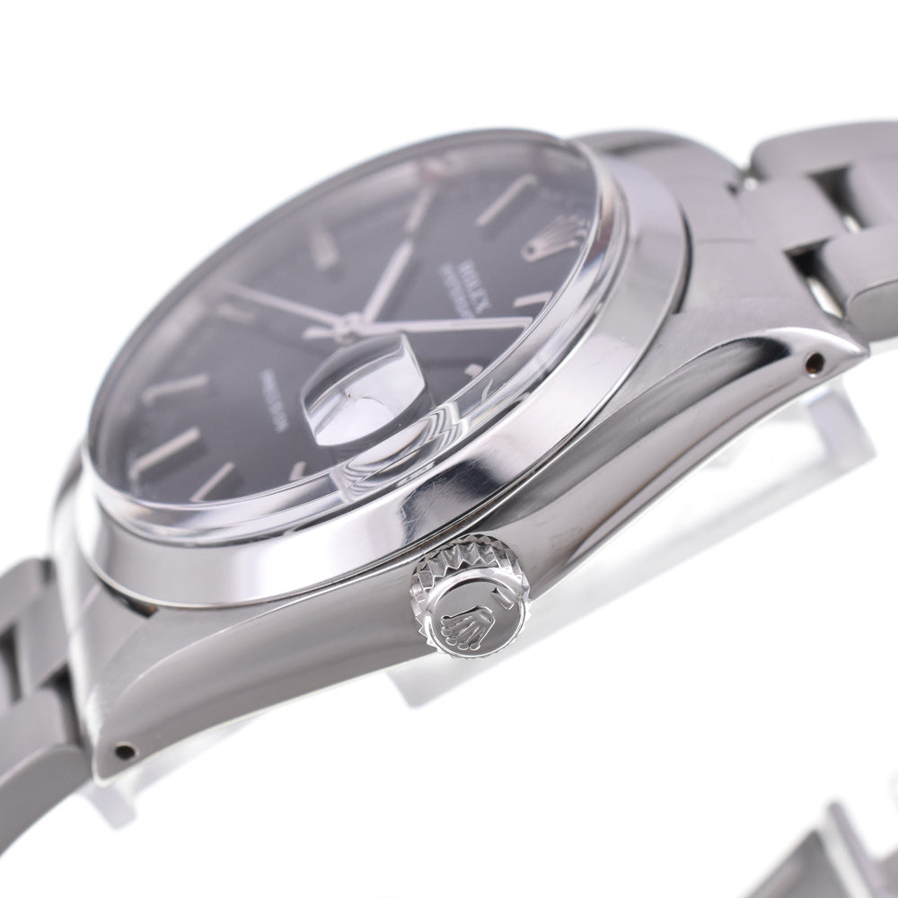 with paper ROLEX Oyster Date Precision 6694 vintage black Dial Hand Winding Men's
 Watch Y#146259