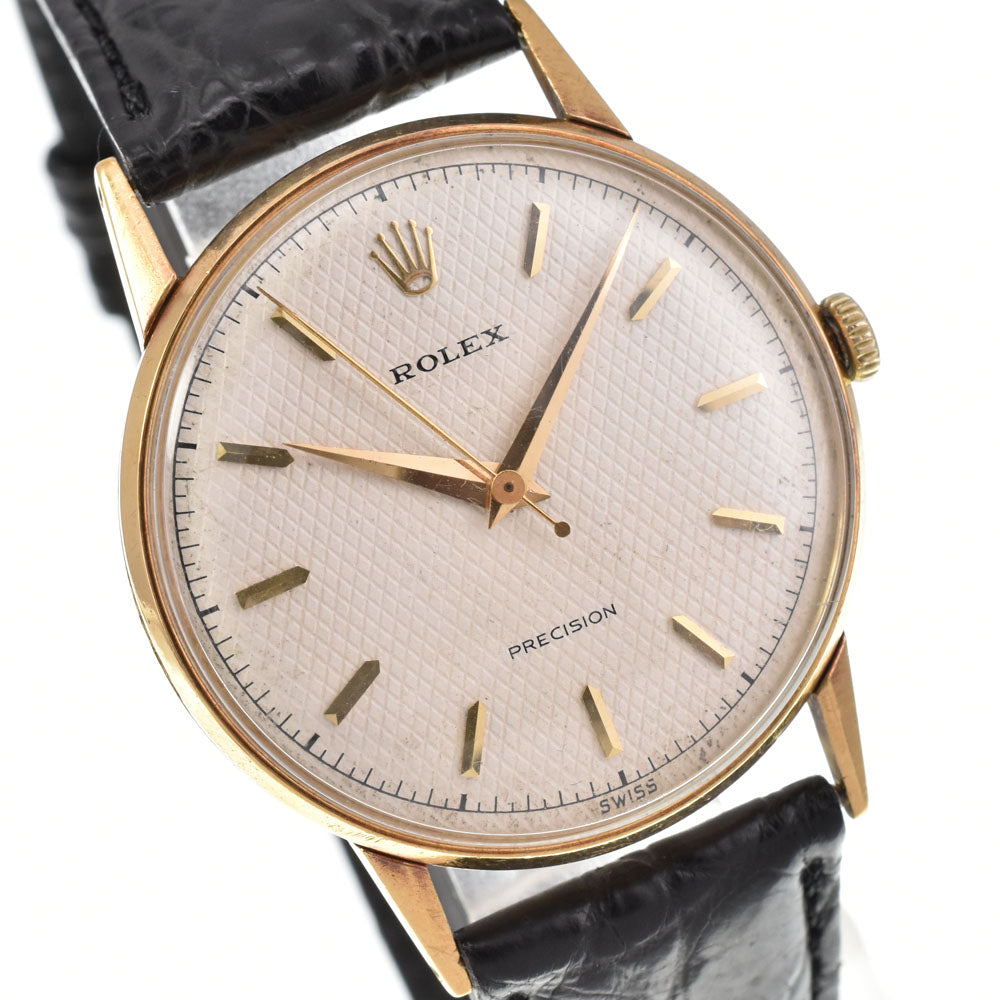 ROLEX Precision 2608 vintage Cal.710 Silver Dial Hand Winding Men's
 Watch Y#146265