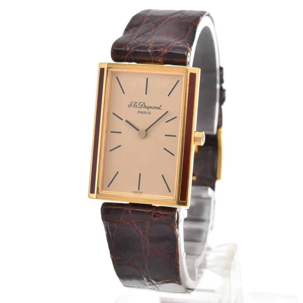 S.T.Dupont La Coq de Chine Akira Miyako Urushi Design gold Dial Quartz Ladies
 Watch C#146279