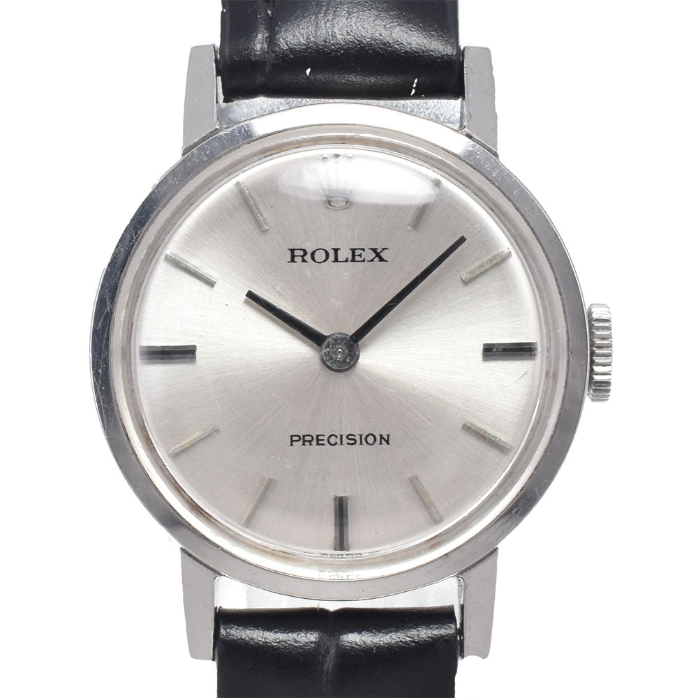 ROLEX Precision 2649 vintage Cal.1400 Silver Dial Hand Winding Ladies
 Watch I#146281