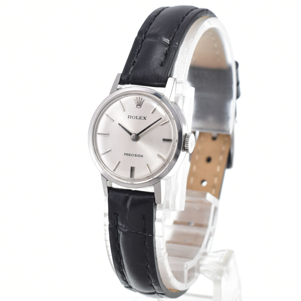 ROLEX Precision 2649 vintage Cal.1400 Silver Dial Hand Winding Ladies
 Watch I#146281