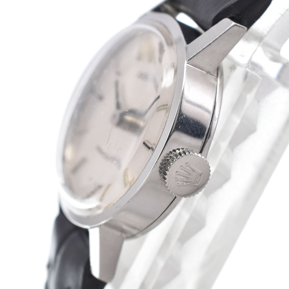 ROLEX Precision 2649 vintage Cal.1400 Silver Dial Hand Winding Ladies
 Watch I#146281