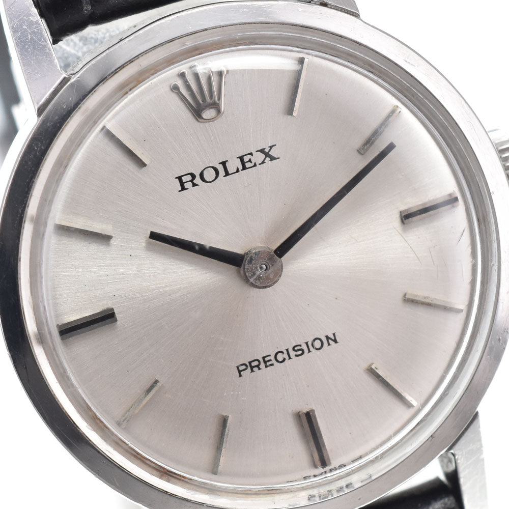 ROLEX Precision 2649 vintage Cal.1400 Silver Dial Hand Winding Ladies
 Watch I#146281
