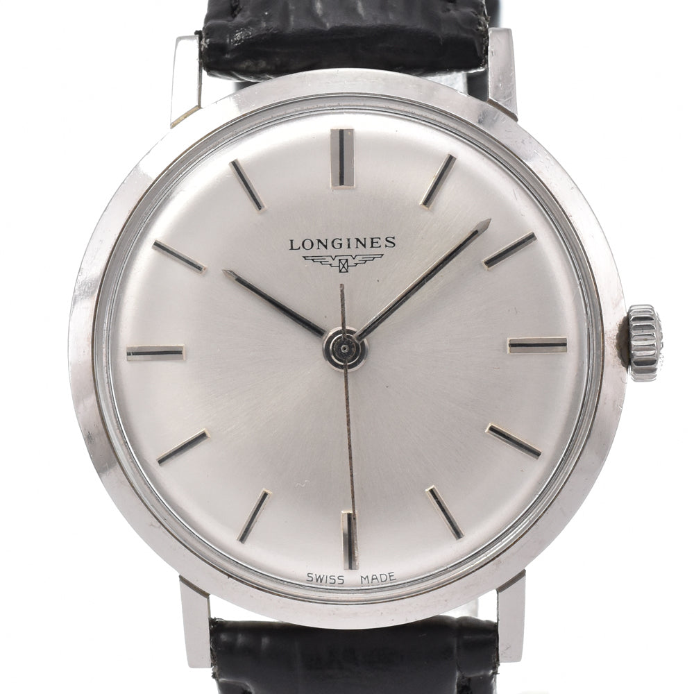LONGINES vintage Cal.284 Silver Dial Hand Winding Men's
 Watch Y#146282