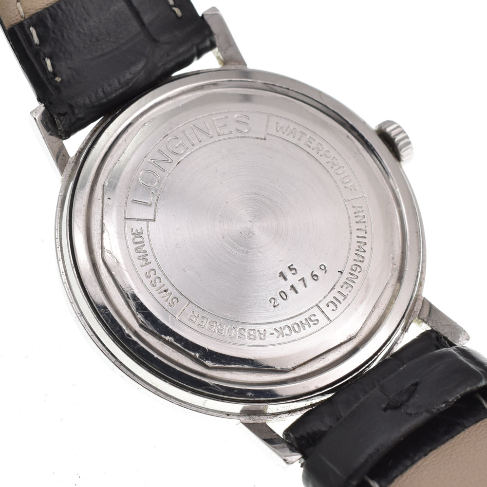LONGINES vintage Cal.284 Silver Dial Hand Winding Men's
 Watch Y#146282