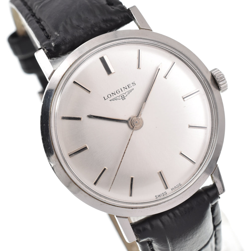 LONGINES vintage Cal.284 Silver Dial Hand Winding Men's
 Watch Y#146282