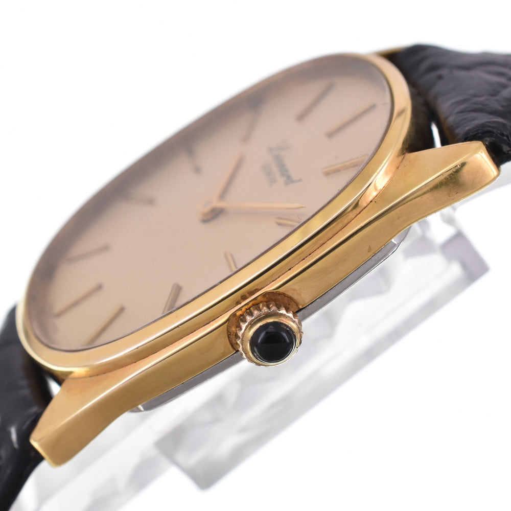 Chopard 12/7271 Gold Plated / Leather gold Dial Hand Winding Ladies
 Watch E#146284