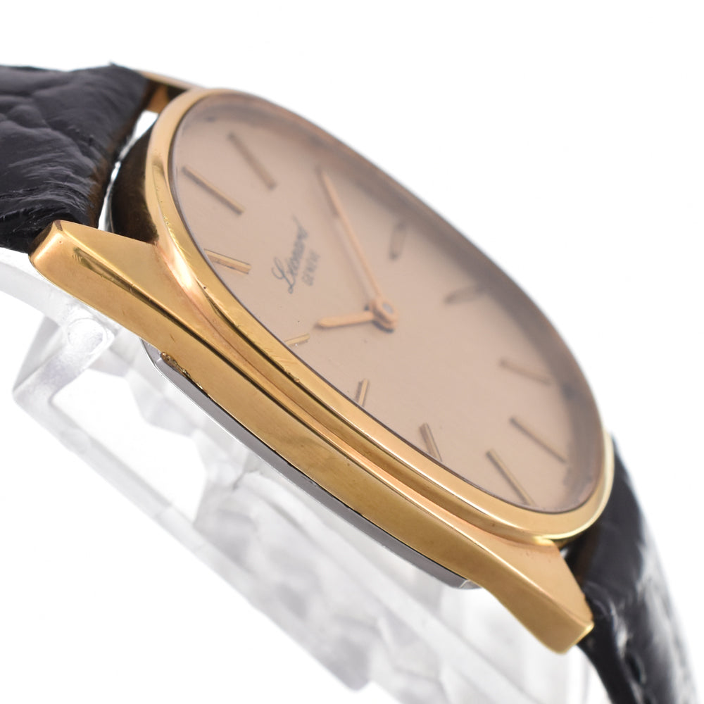 Chopard 12/7271 Gold Plated / Leather gold Dial Hand Winding Ladies
 Watch E#146284