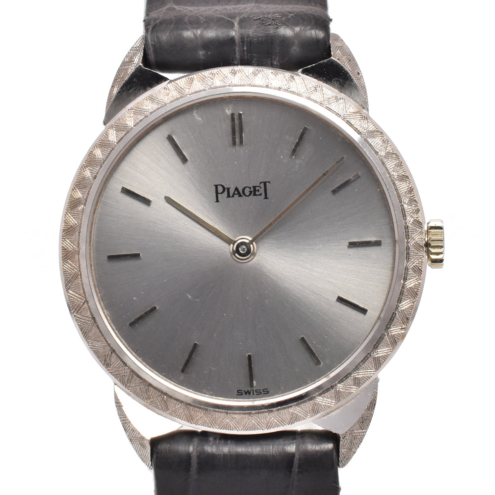 PIAGET Dress watch 924 vintage K18WG Cal.9P1 gray Dial Hand Winding Ladies
 Watch Y#146291