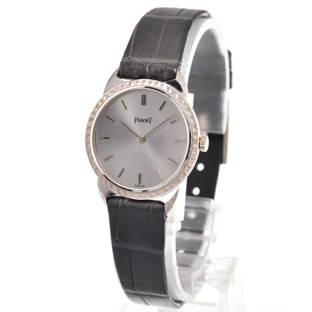 PIAGET Dress watch 924 vintage K18WG Cal.9P1 gray Dial Hand Winding Ladies
 Watch Y#146291