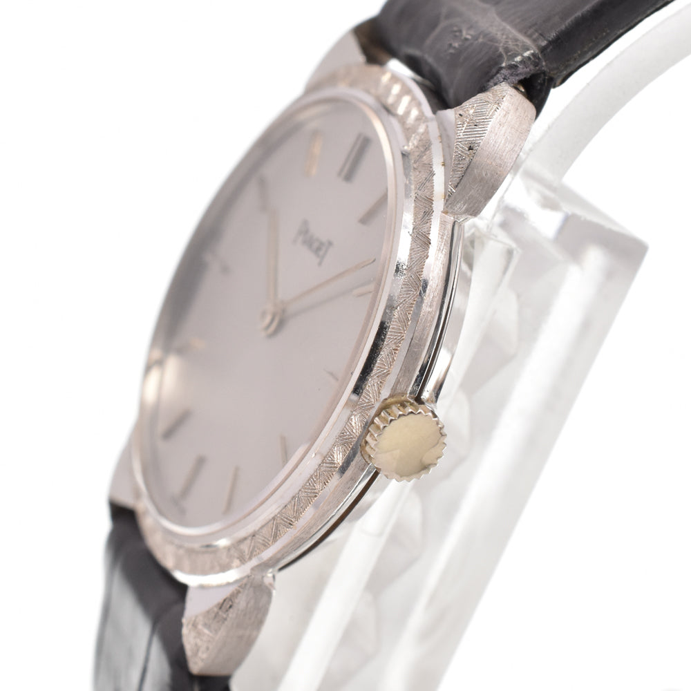 PIAGET Dress watch 924 vintage K18WG Cal.9P1 gray Dial Hand Winding Ladies
 Watch Y#146291
