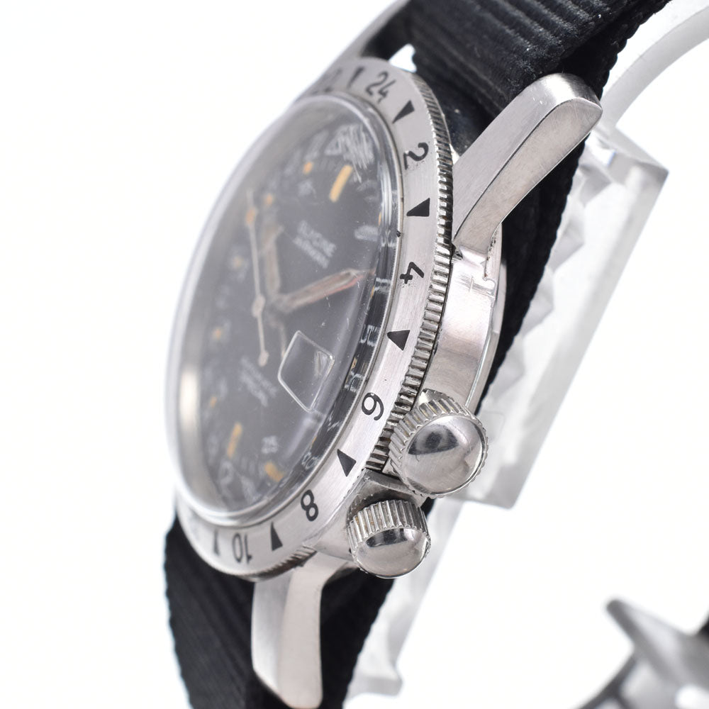 GLYCINE Airman vintage Cal.1789 Date black Dial Automatic Men's
 Watch Y#146294
