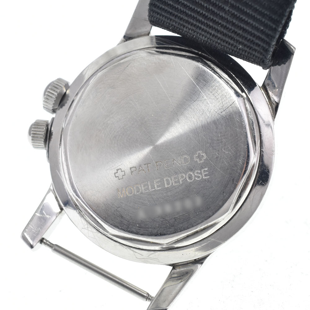 GLYCINE Airman vintage Cal.1789 Date black Dial Automatic Men's
 Watch Y#146294