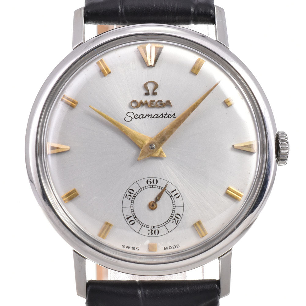 OMEGA Seamaster 121.002-62 vintage Date Silver Dial Hand Winding Men's
 Watch Y#146295