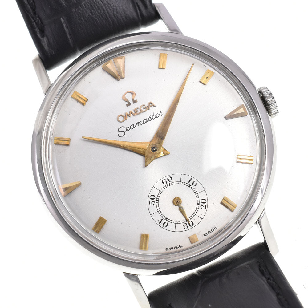 OMEGA Seamaster 121.002-62 vintage Date Silver Dial Hand Winding Men's
 Watch Y#146295