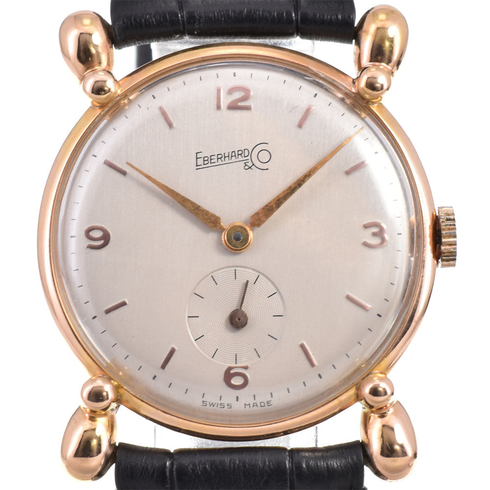 EBERHARD vintage Sphere Drop Silver Dial Automatic Men's
 Watch Y#146298
