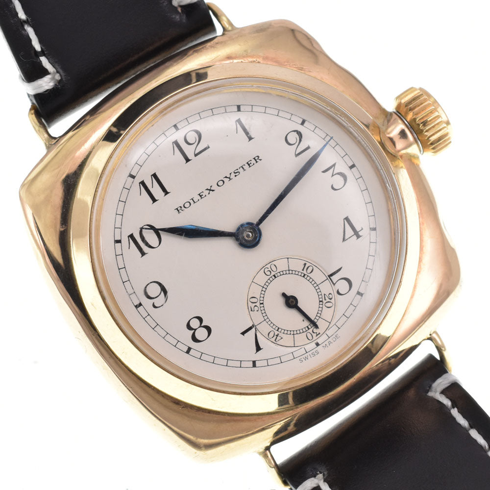 ROLEX Oyster Watch Company 1072 vintage K9YG Ivory Dial Hand Winding Men's
 Watch Y#146302