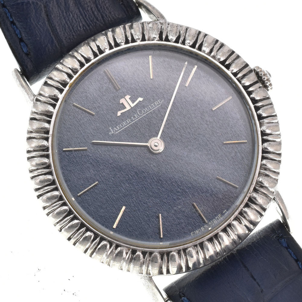 JAEGER-LECOULTRE 9033 vintage Cal.818/2 blue Dial Hand Winding Ladies
 Watch Y#146306