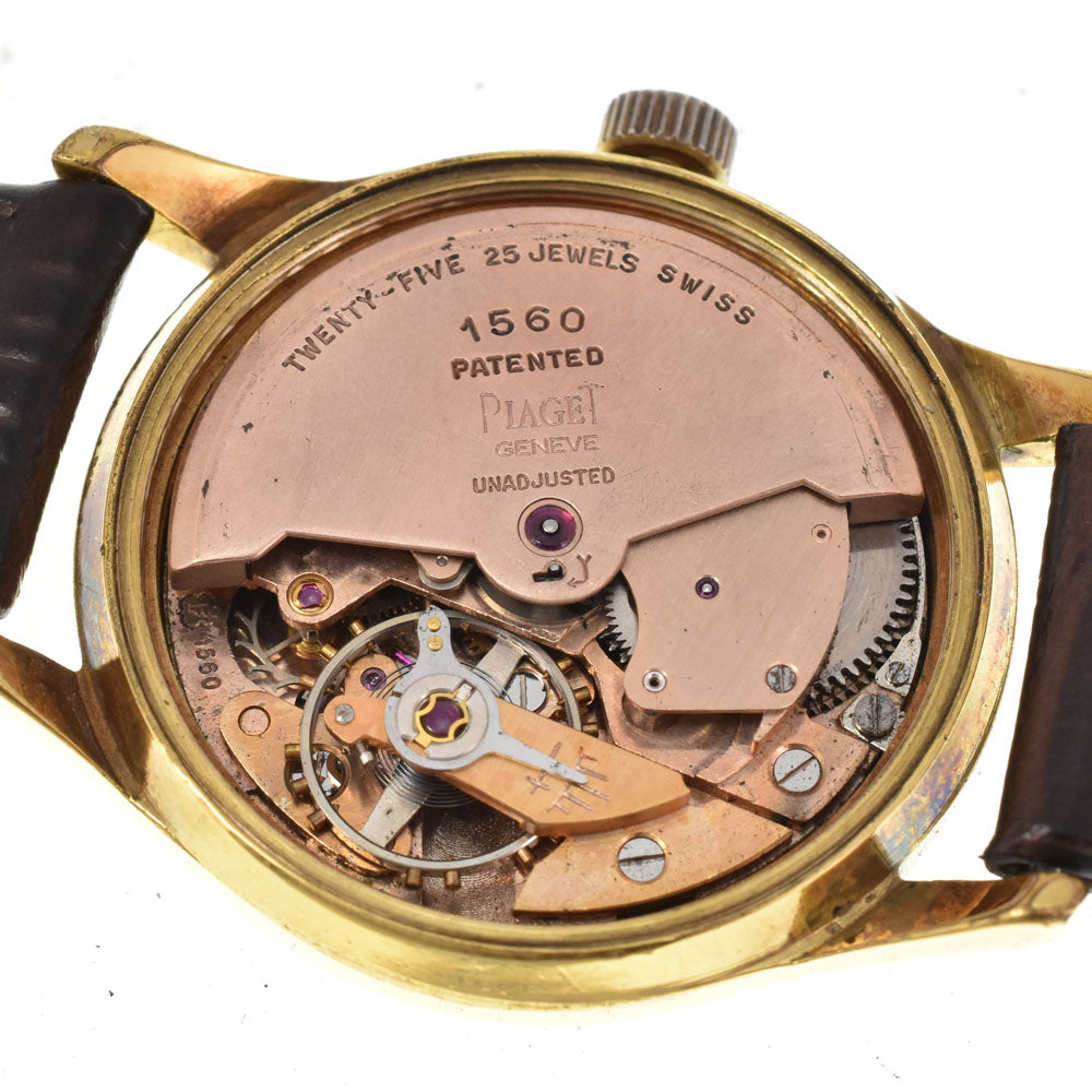 PIAGET Cal.1560, domed dial, circa 1960. gold Dial Automatic Men's
 Watch Y#146318