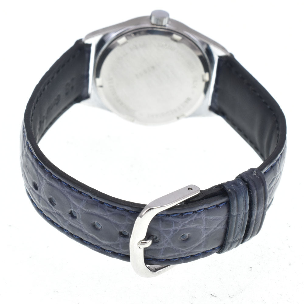 BUCHERER vintage Stainless Steel blue Dial Hand Winding Unisex
 Watch Y#146320