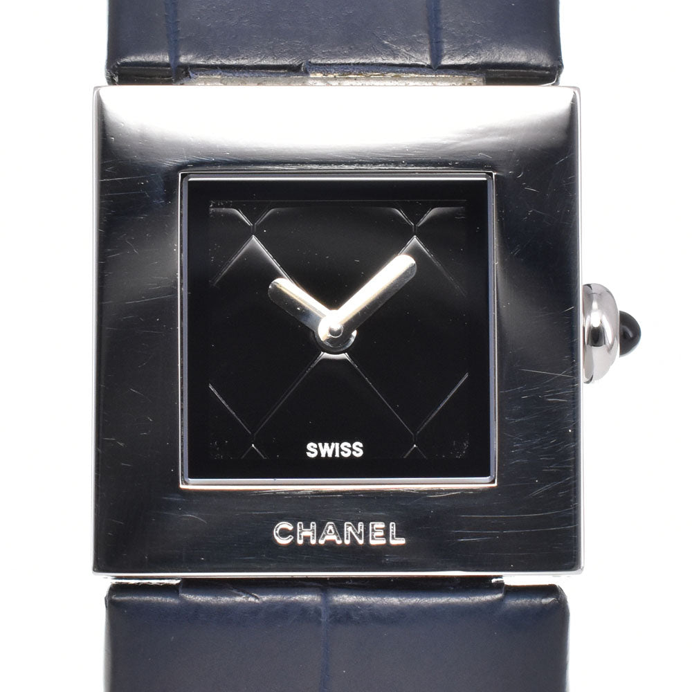 CHANEL Matrasse black Dial Quartz Ladies
 Watch H#146326