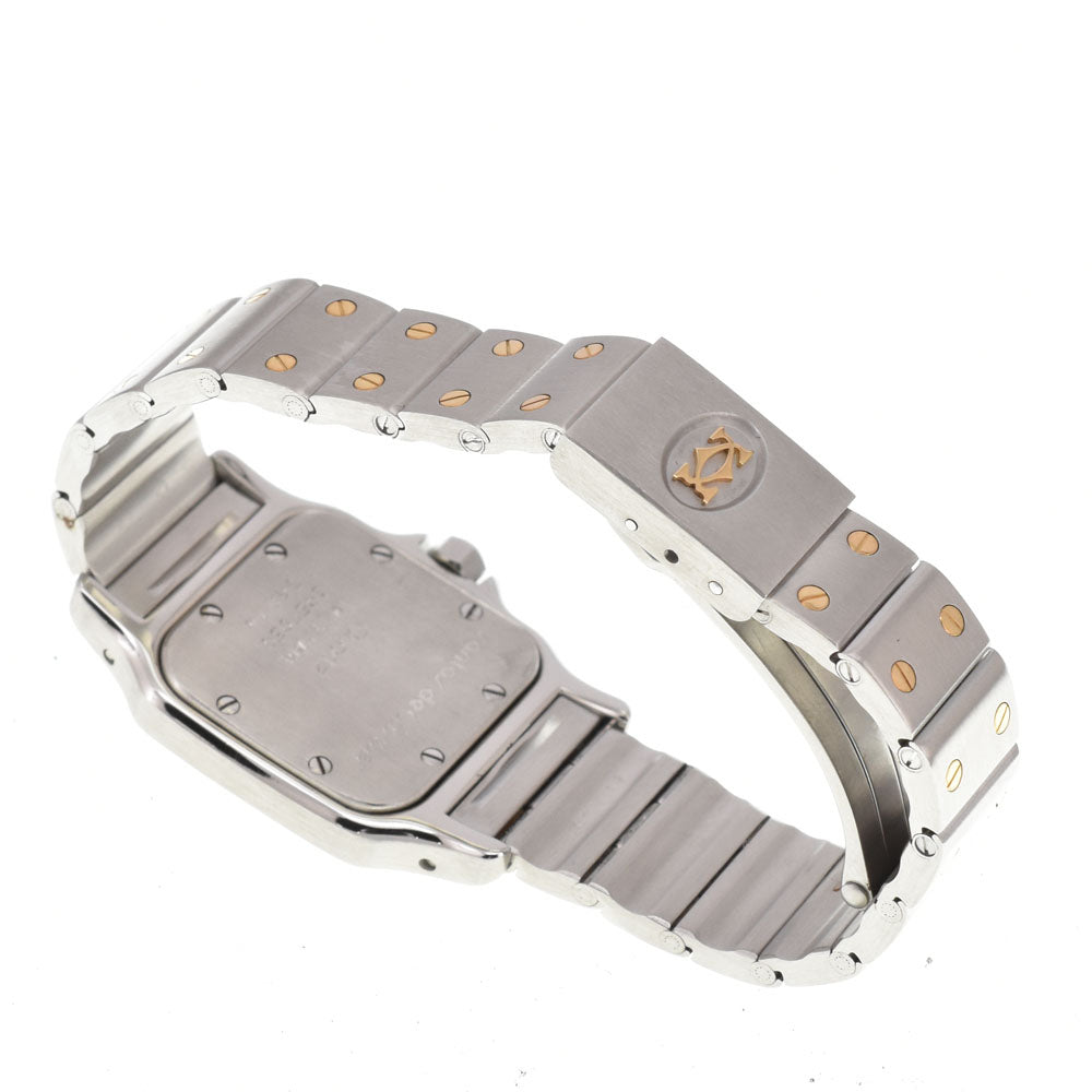 CARTIER Santos Garbe SM W20031C4 Stainless Steel/K18YG Champagne Dial Quartz Ladies
 Watch P#146330