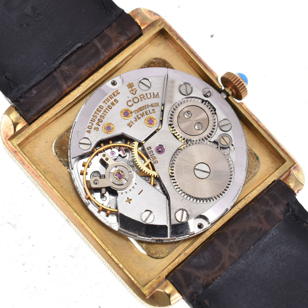 CORUM Ref.8859 vintage Cal.7000 gold Dial Hand Winding Men's
 Watch Y#146331