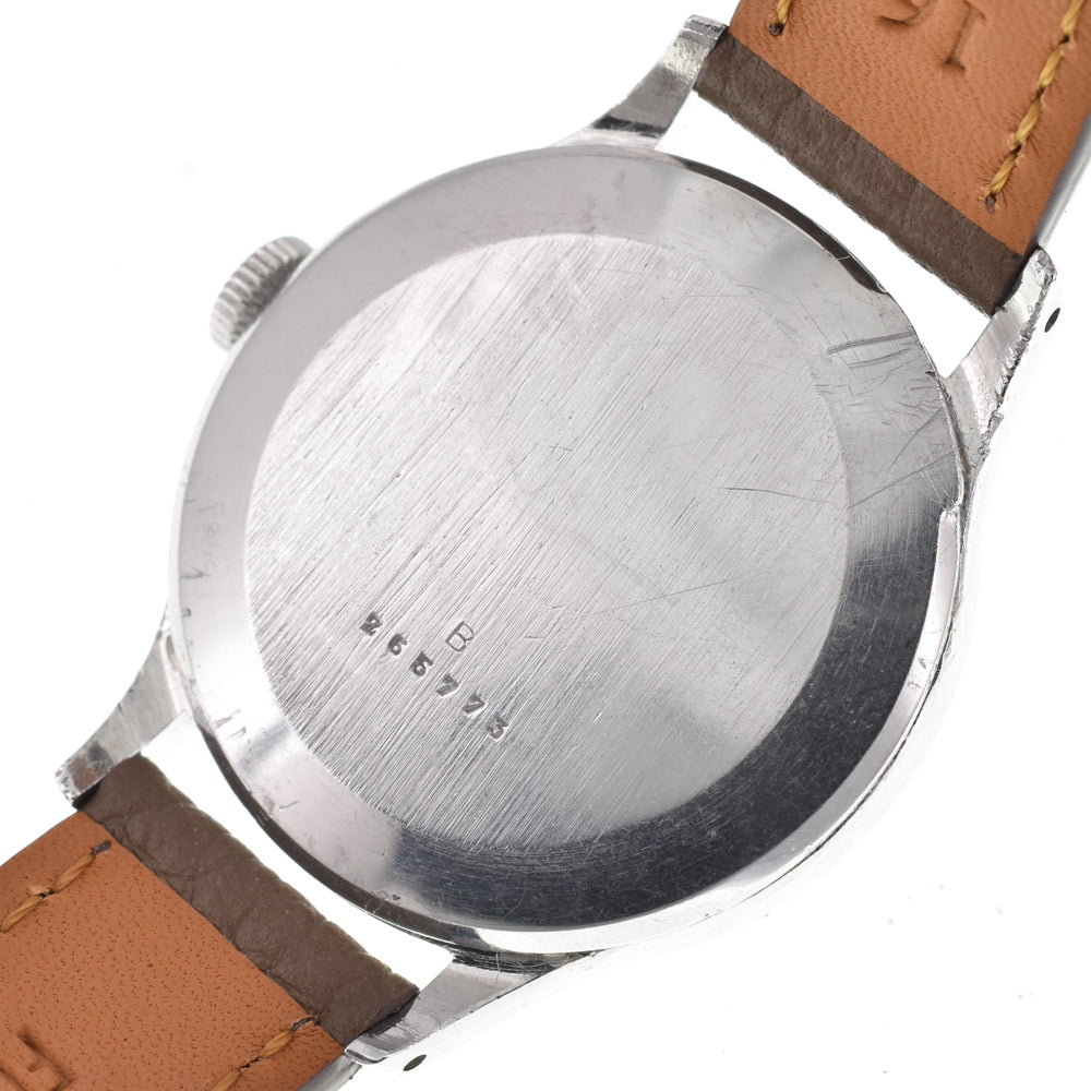 JAEGER-LECOULTRE Railway Minute Track vintage Cal.P468 black Dial Hand Winding Men's
 Watch Y#146343
