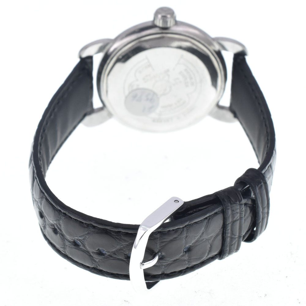 ENICAR Ultrasonic Sea Pearl 600 10061 vintage Cal.1010 black Dial Hand Winding Men's
 Watch Y#146345