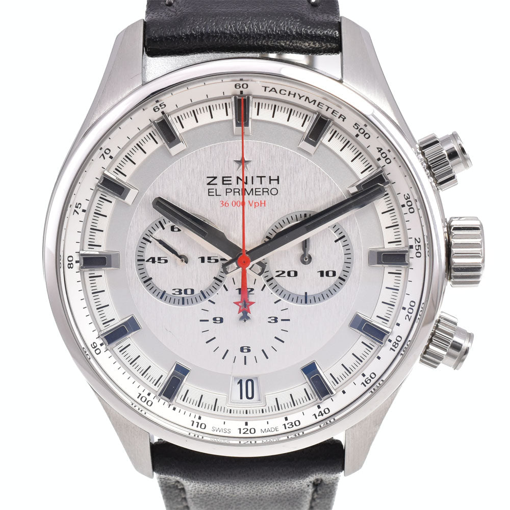 with paper ZENITH El Primero Sport 03.2280.400/01.C713 Chronograph Silver Dial Automatic Men's
 Watch P#146366