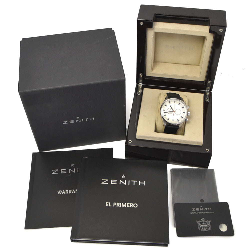 with paper ZENITH El Primero Sport 03.2280.400/01.C713 Chronograph Silver Dial Automatic Men's
 Watch P#146366