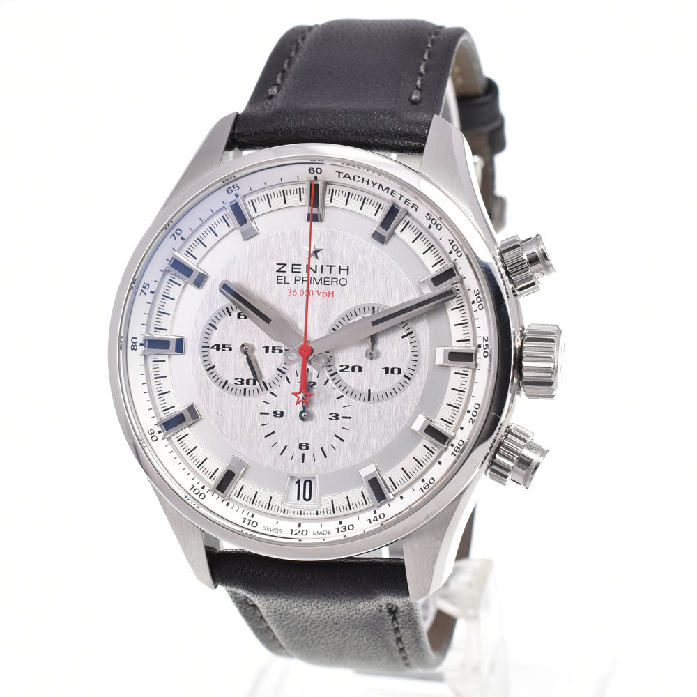 with paper ZENITH El Primero Sport 03.2280.400/01.C713 Chronograph Silver Dial Automatic Men's
 Watch P#146366