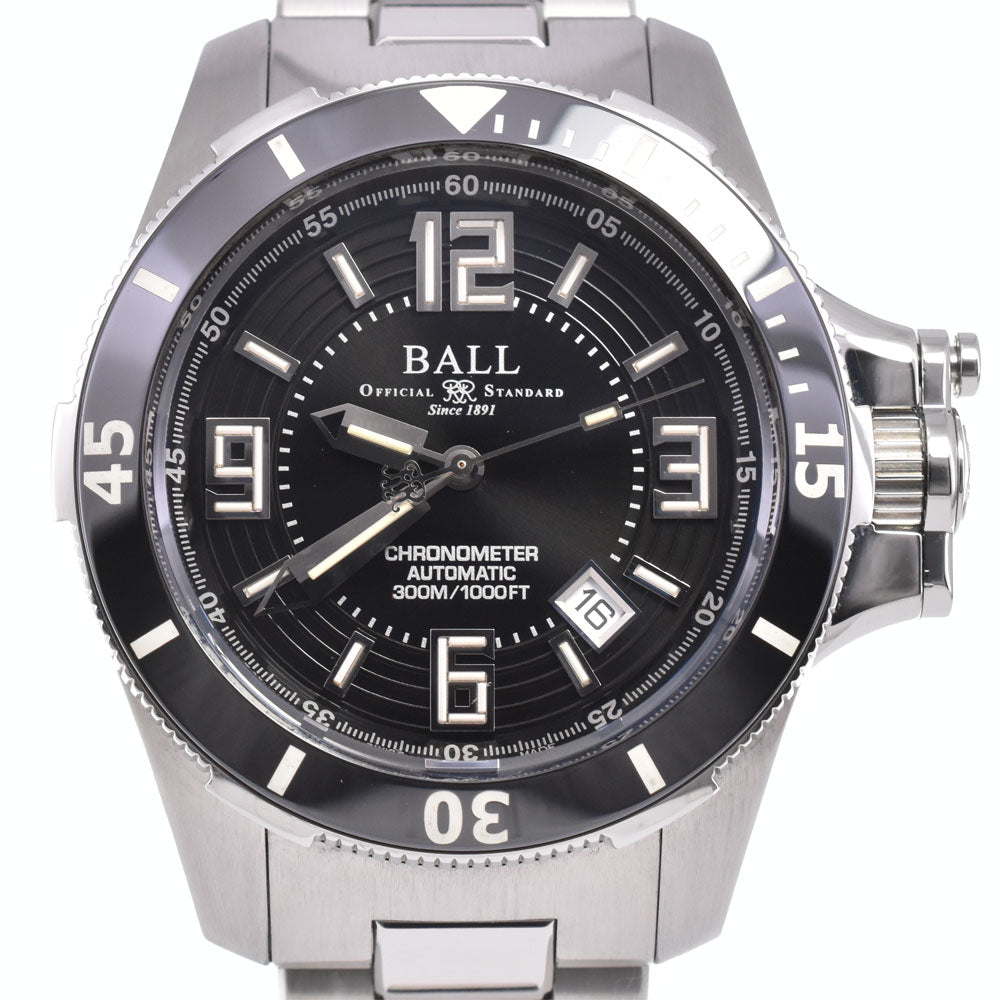 with paper BALLWATCH Engineer Hydrocarbon Ceramic XV DM2136A-SCJ-BK Date black Dial Automatic Men's
 Watch A#146372