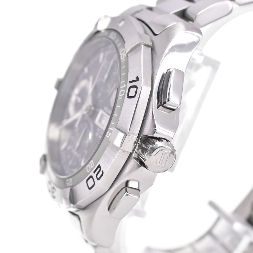 with paper TAG HEUER Aqua racer CAF5011.BA0815 Chronograph gray Dial Automatic Men's
 Watch D#146382